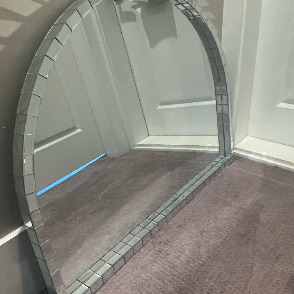 Tahari Silver Arch Wall Mirror